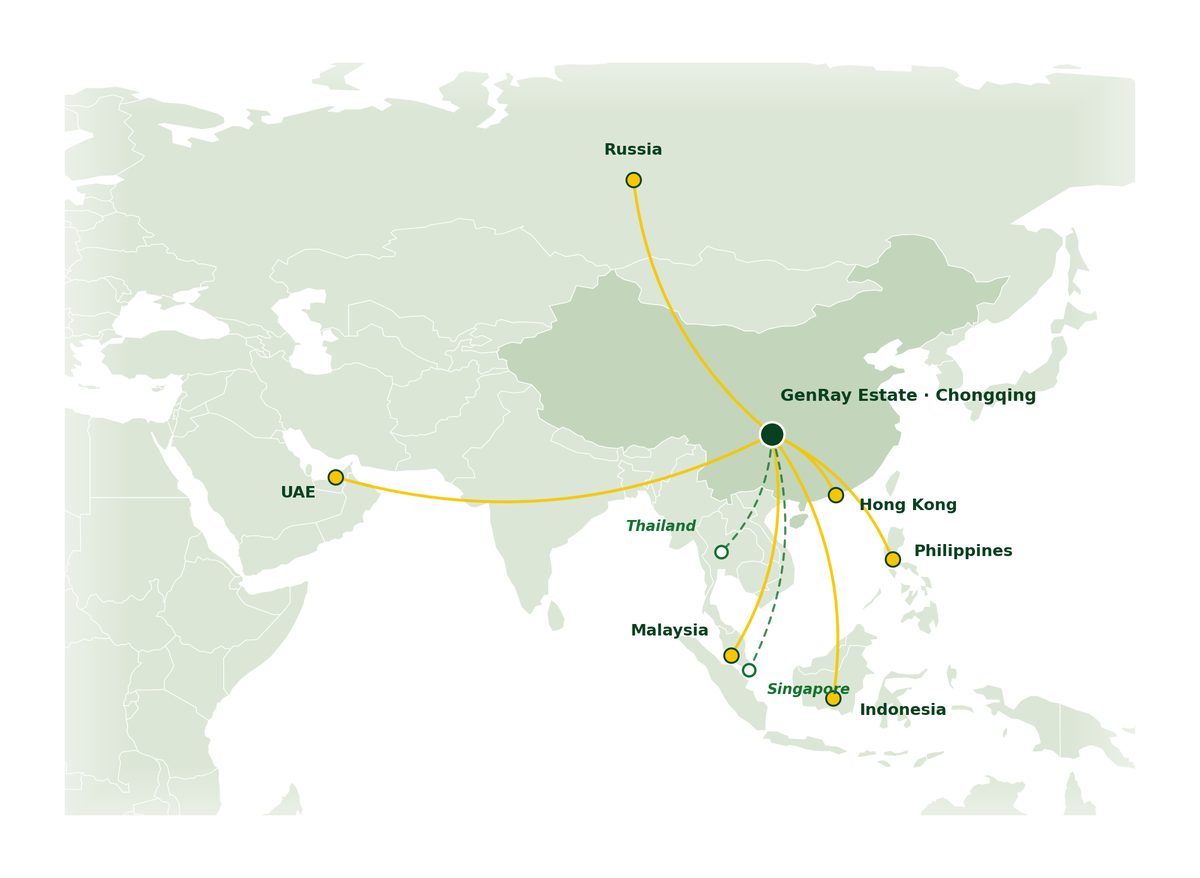 Target export markets
